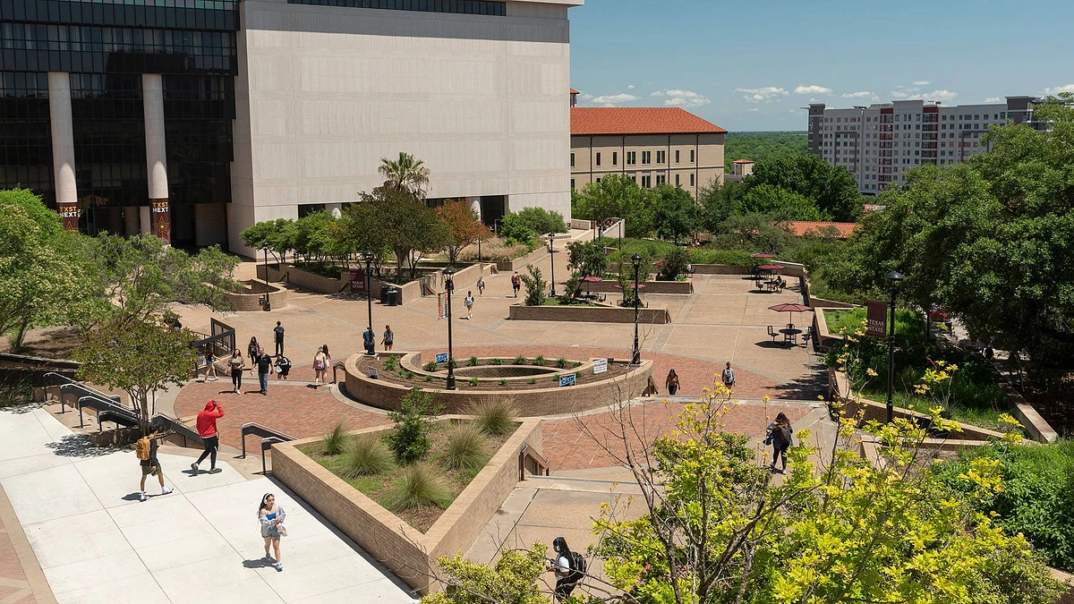 Texas State's campus